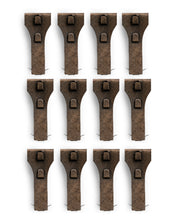 Load image into Gallery viewer, MAX SIZE Brick Clip® Fastener- 12 PACK (for bricks 3&quot; to 3 1/4&quot; in height)
