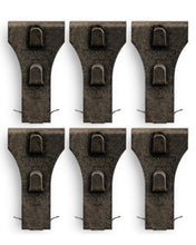 Load image into Gallery viewer, STANDARD SIZE Brick Clip® Fastener- 6 PACK (for bricks 2 1/8&quot; to 2 1/2&quot; in height)
