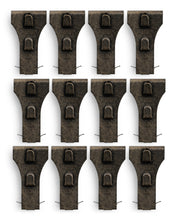 Load image into Gallery viewer, STANDARD SIZE Brick Clip® Fastener- 12 PACK (for bricks 2 1/8&quot; to 2 1/2&quot; in height)
