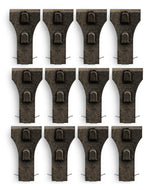 STANDARD SIZE Brick Clip® Fastener- 12 PACK (for bricks 2 1/8
